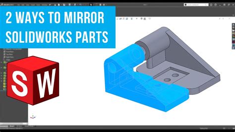 solidworks mirror sheet metal|solidworks make mirrored part independent.